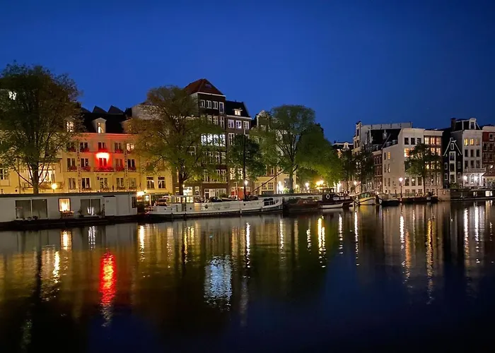 Romantic Boat In The Heart Of Amsterdam